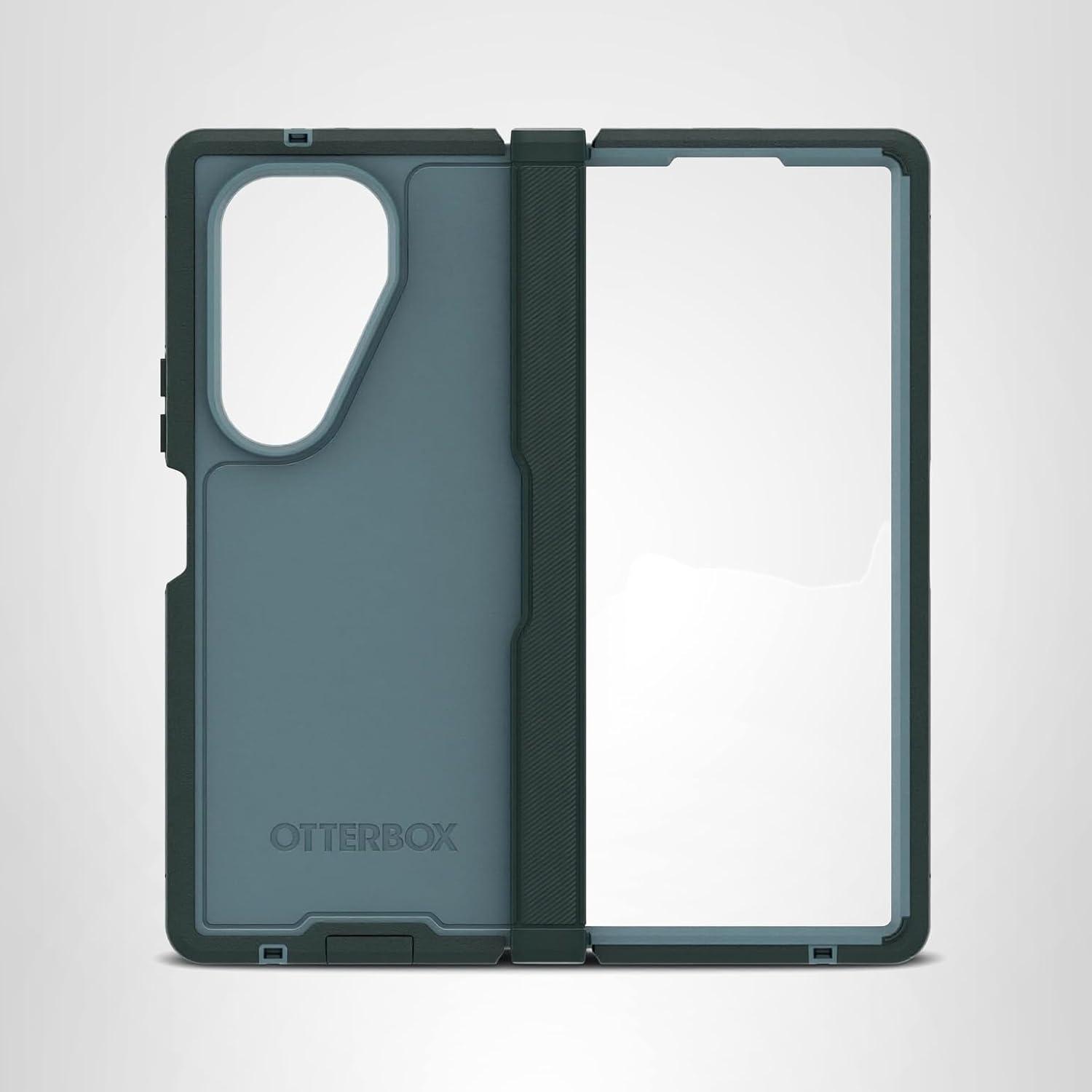 imageOtterBox Galaxy Z FOLD7 Defender Series XT Case Black screenless screenless Rugged Hinge Protection Lanyard Attachment PowerShare and Wireless Charging CompatibleGreen