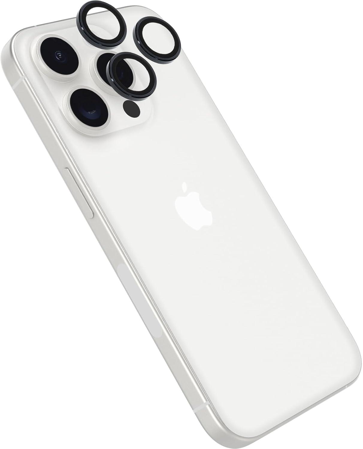 imageOtterBox Glass Camera Lens Protector for iPhone 15 Pro and iPhone 15 Pro Max
