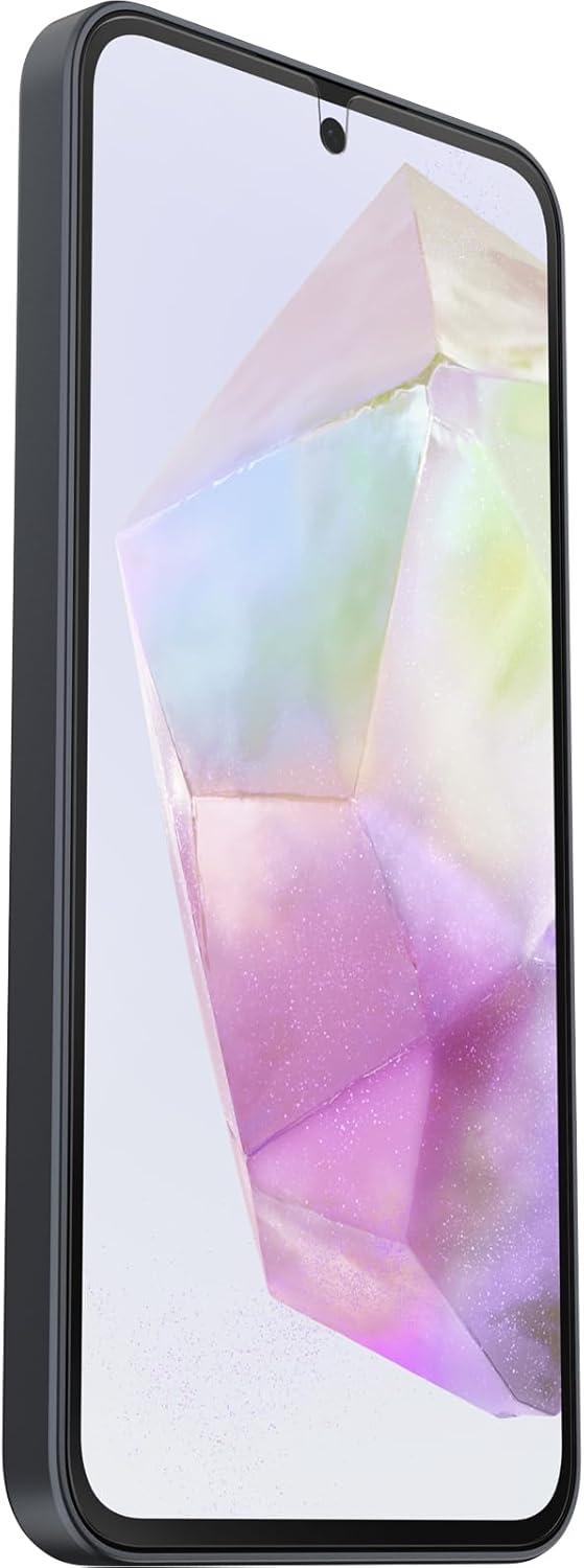 imageOtterBox Samsung Galaxy A35 Glass Screen Protector Flawless Touch Response Fingerprint Resistant Easy Installation Clear