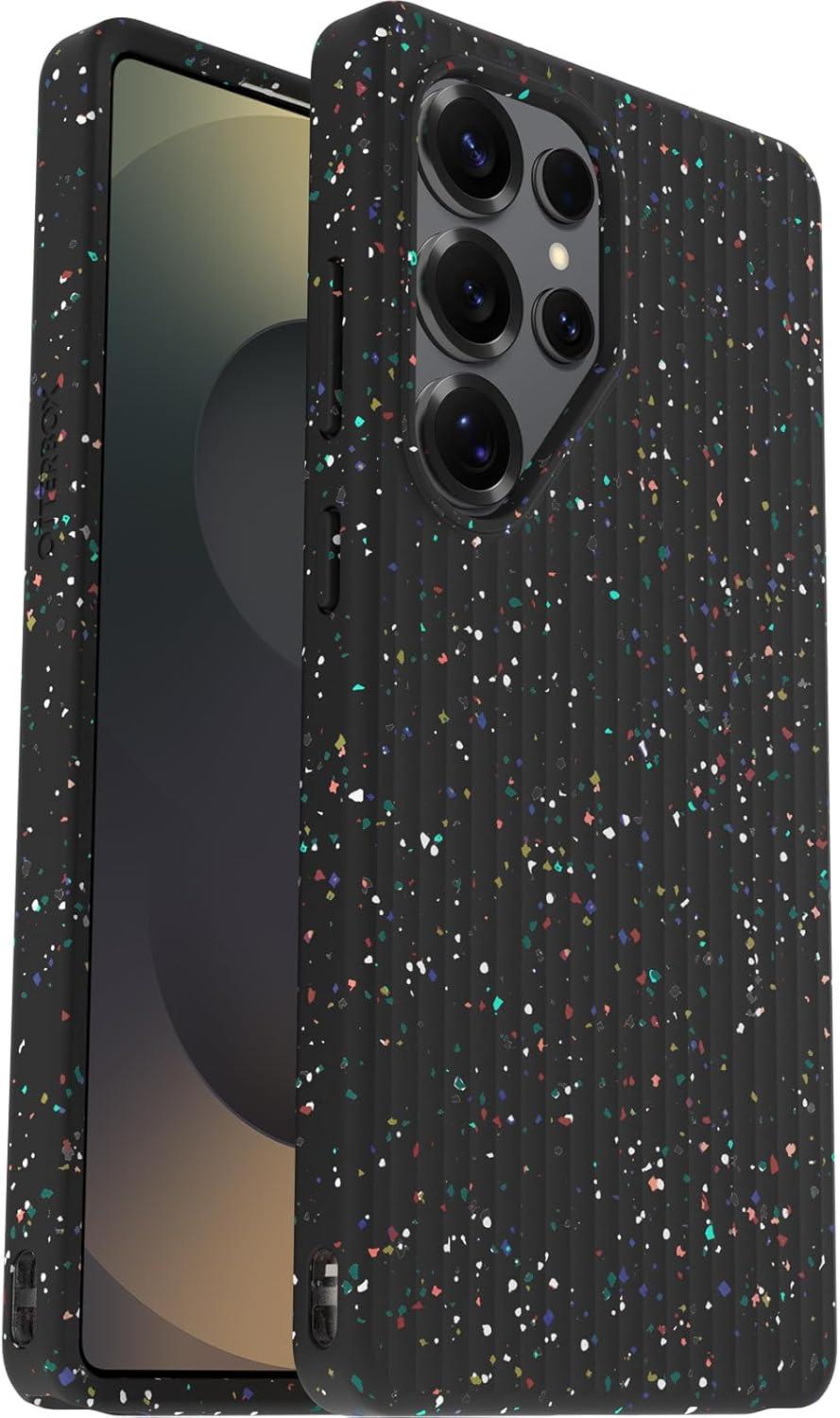 imageOtterBox Samsung Galaxy S25 Symmetry Series Soft Touch Case Denver Dusk PurpleCarnival Night Black