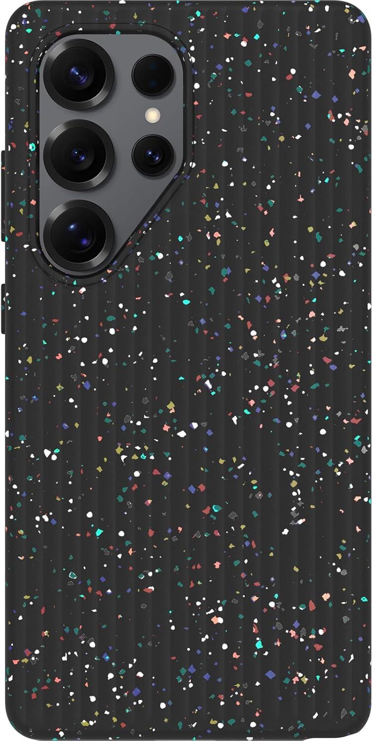 imageOtterBox Samsung Galaxy S25 Symmetry Series Soft Touch Case Denver Dusk PurpleCarnival Night Black