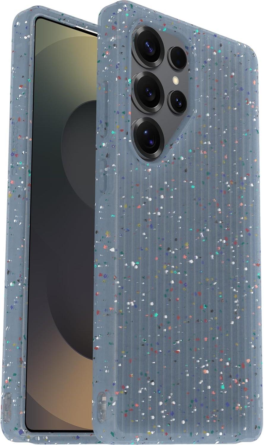 imageOtterBox Samsung Galaxy S25 Symmetry Series Soft Touch Case Denver Dusk PurpleIcy Mist Blue