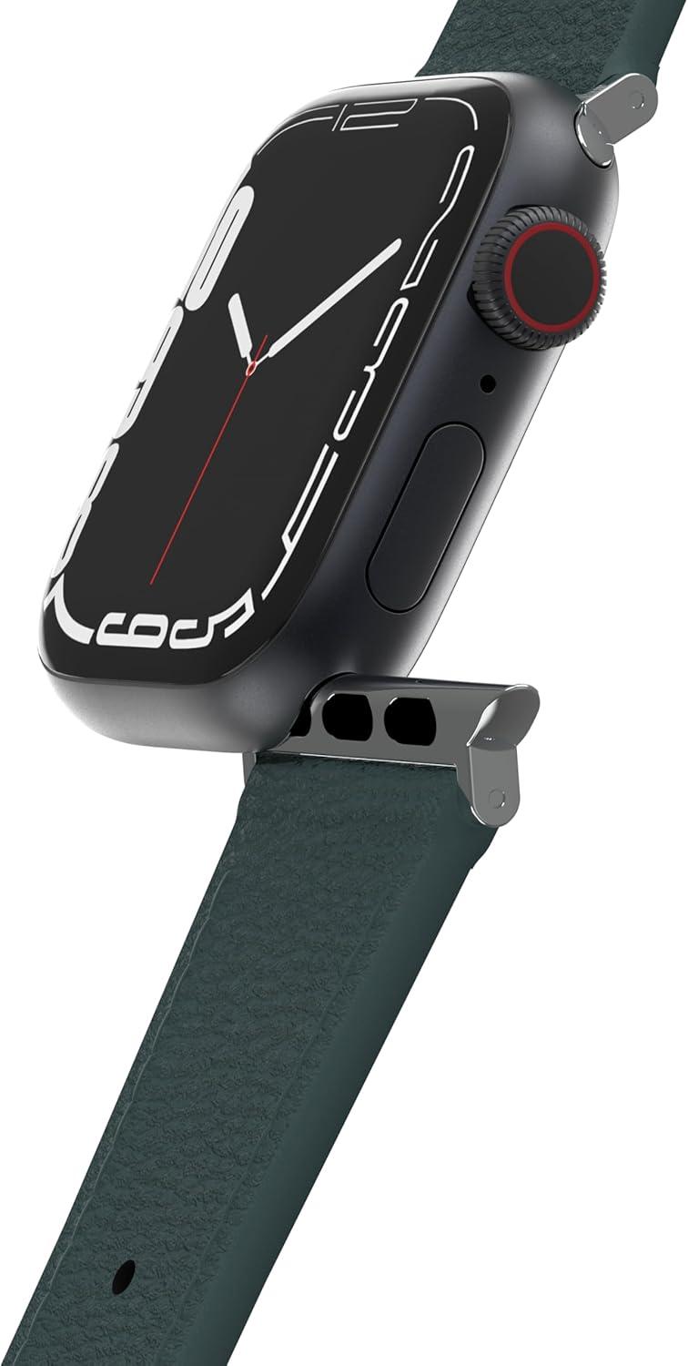 imageOtterBox Symmetry Cactus Leather Watch Band for Apple Watch Series 789 404142mm PLUM LUX PurpleSagebrush Green