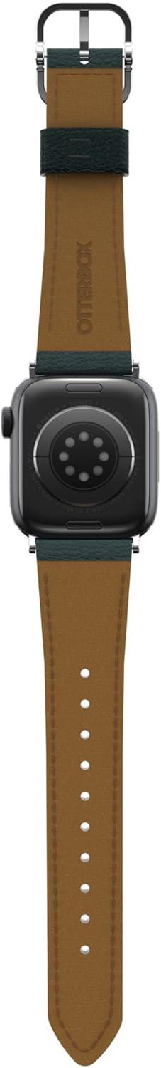 imageOtterBox Symmetry Cactus Leather Watch Band for Apple Watch Series 789 404142mm PLUM LUX PurpleSagebrush Green