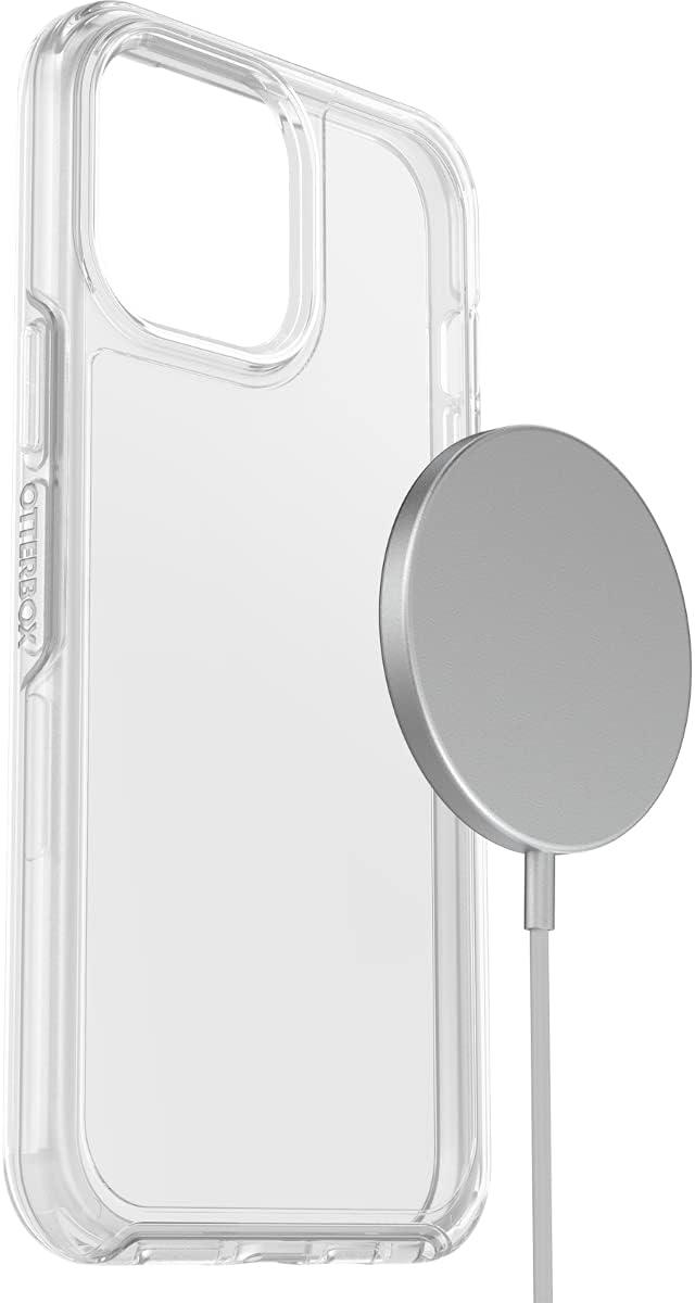 imageOtterBox iPhone 13 Pro Max ampamp iPhone 12 Pro Max Symmetry Series Case Clear UltraSleek Snaps to MagSafe Raised Edges Protect Camera ampamp Screen