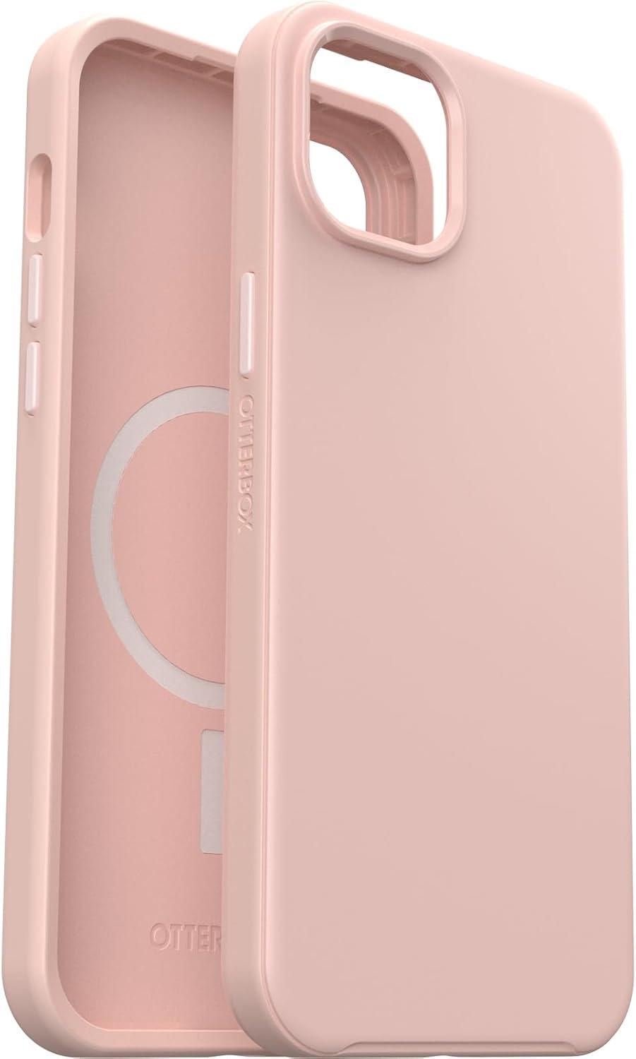 imageOtterBox iPhone 15 Plus and iPhone 14 Plus Symmetry Series Case Ballet Shoes Pink Snaps to MagSafe UltraSleek Raised Edges Protect Camera ampamp ScreenPink