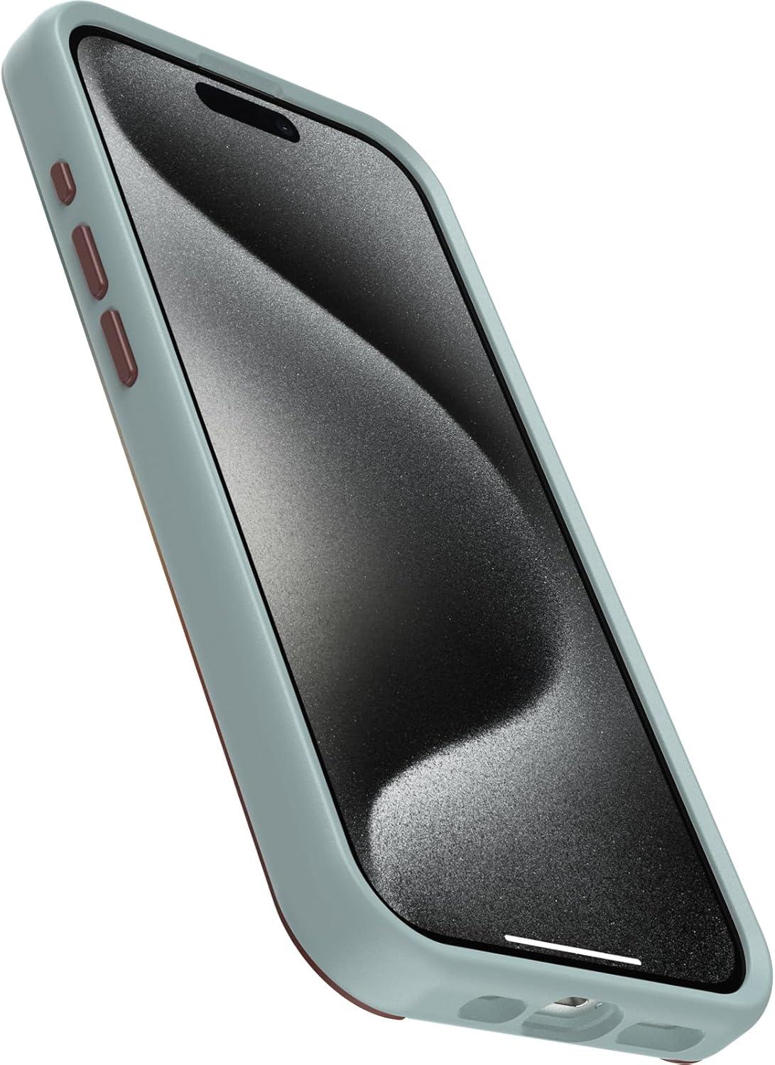 imageOtterBox iPhone 15 Pro Only Symmetry Series Case Arizona Sunrise Blue Snaps to MagSafe UltraSleek Raised Edges Protect Camera ampamp Screen