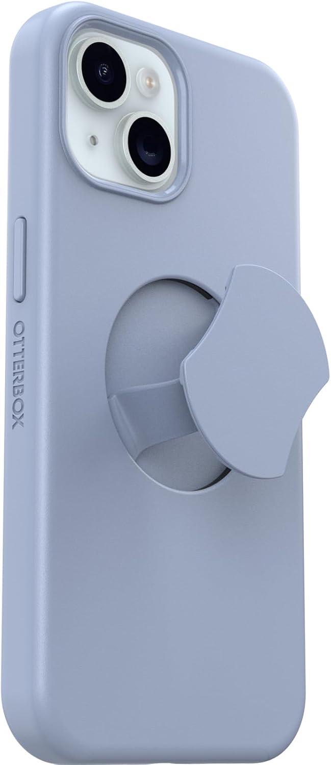 imageOtterBox iPhone 15 iPhone 14 and iPhone 13 OtterGrip Symmetry Series Case You DO Blue Builtin Grip Sleek Case Snaps to MagSafe Raised Edges Protect Camera ampamp Screen