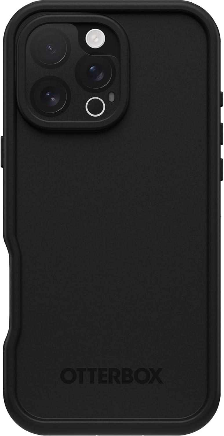 imageOtterBox iPhone 16 FR Series Waterproof Case with MagSafe Designed by LifeProof Sagebrush Green Waterproof 60 Recycled Plastic Sleek and StylishBlack