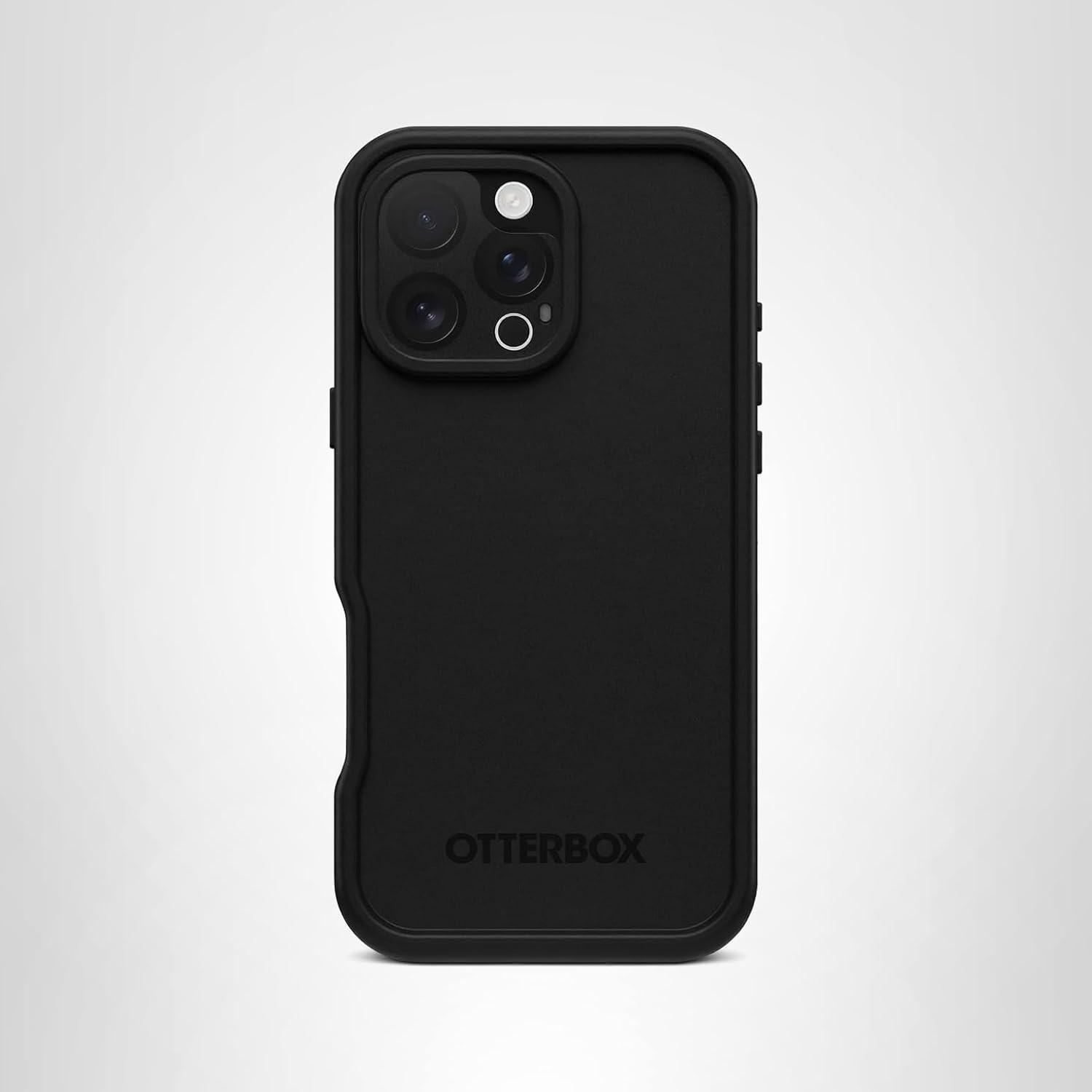 imageOtterBox iPhone 16 FR Series Waterproof Case with MagSafe Designed by LifeProof Sagebrush Green Waterproof 60 Recycled Plastic Sleek and StylishBlack