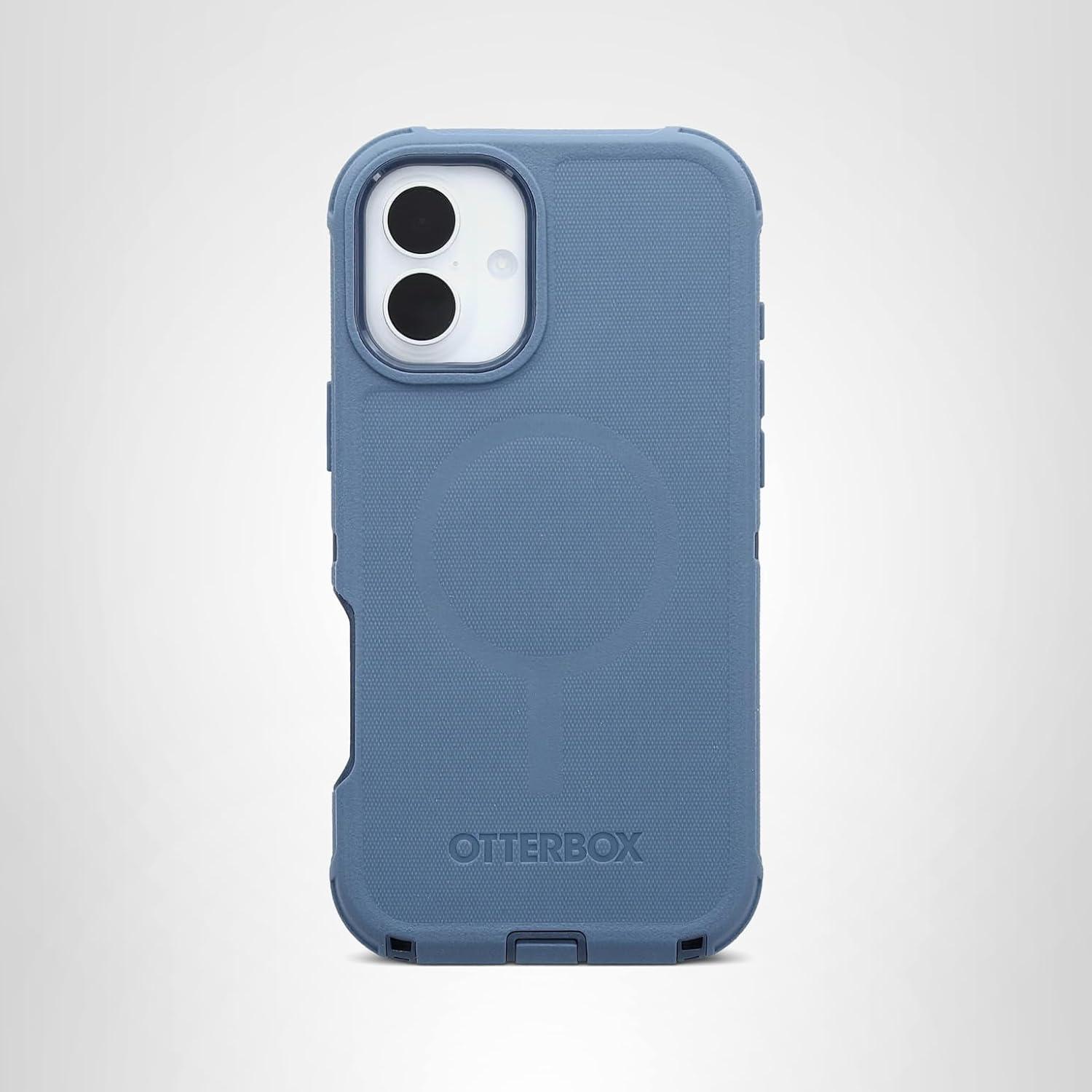 imageOtterBox iPhone 16 Plus Defender Series Case BlackBaby Blue Jeans