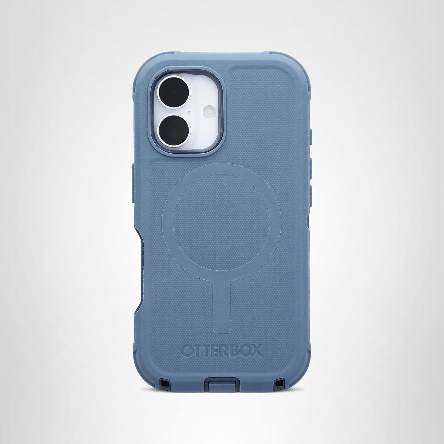 imageOtterBox iPhone 16 Plus Defender Series Case BlackBaby Blue Jeans