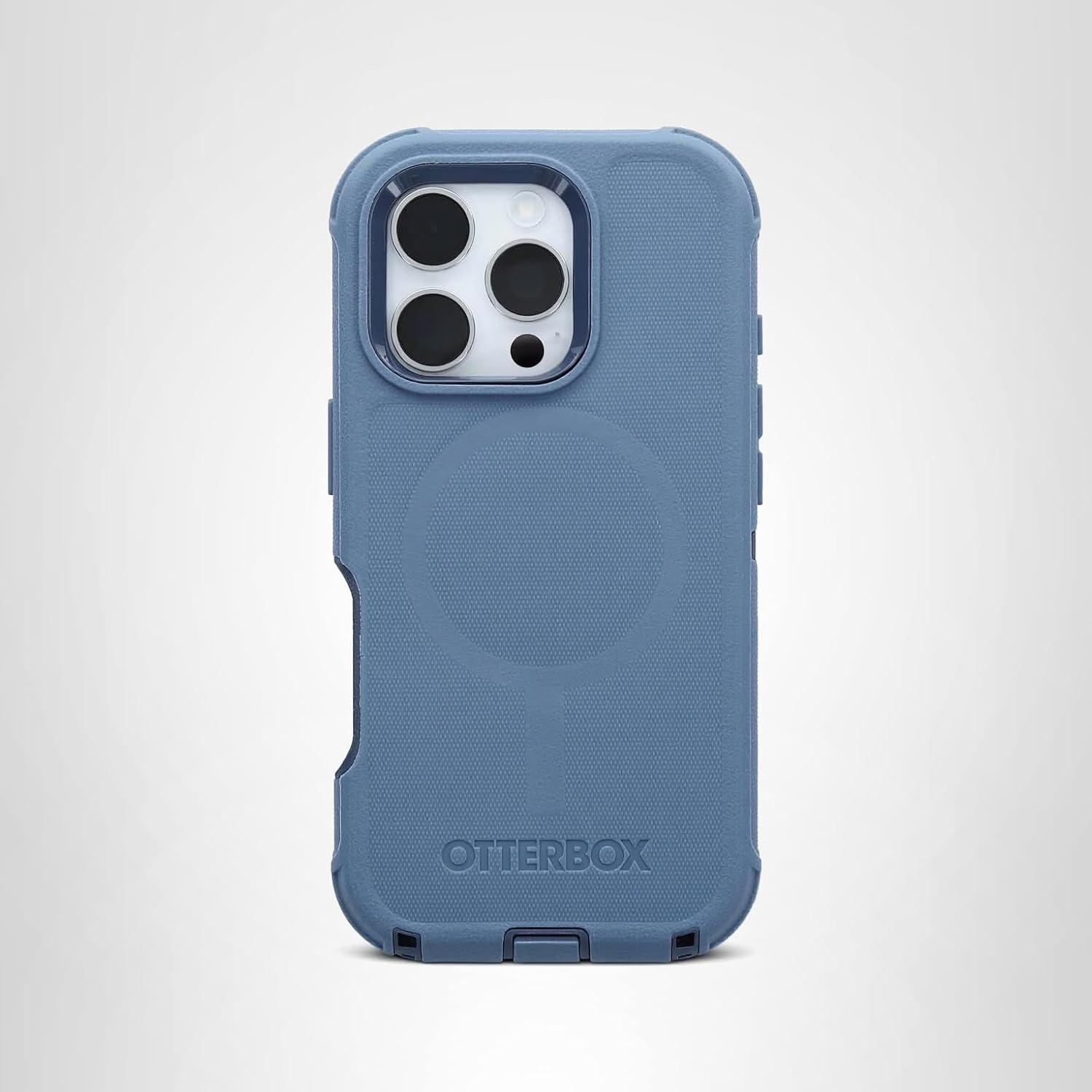 imageOtterBox iPhone 16 Plus Defender Series Case BlackBaby Blue Jeans