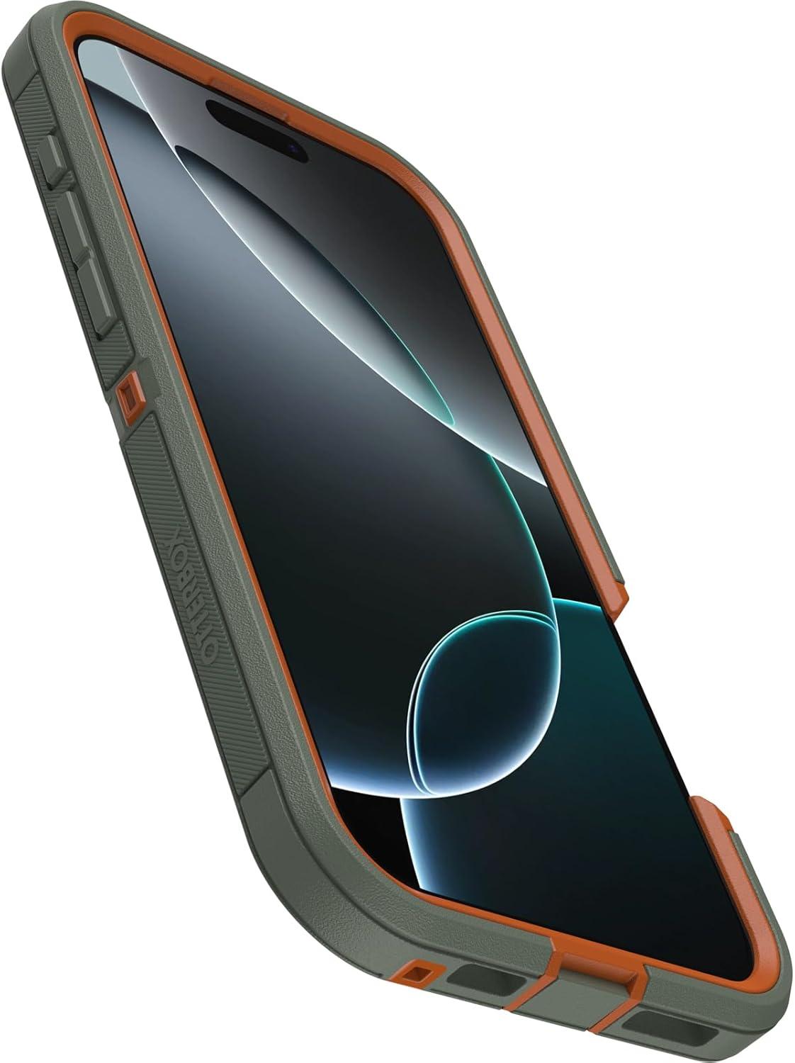 imageOtterBox iPhone 16 Pro Defender Series XT Clear Case Floral PurpleNew Realtree Camo