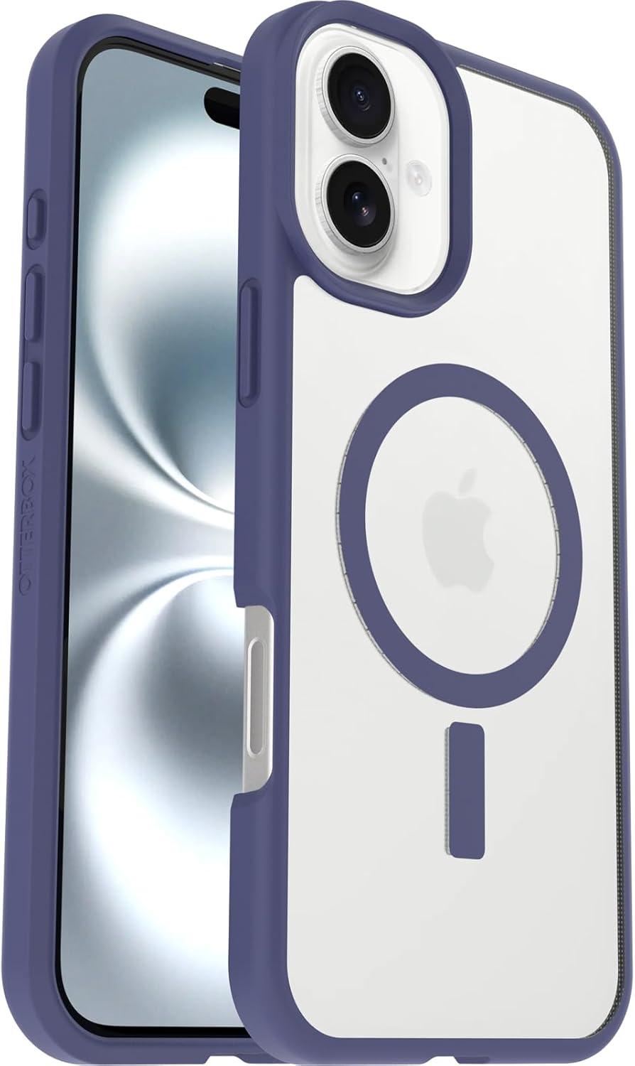 imageOtterBox iPhone 16 Pro React Series Case ClearDenver Dusk Purple