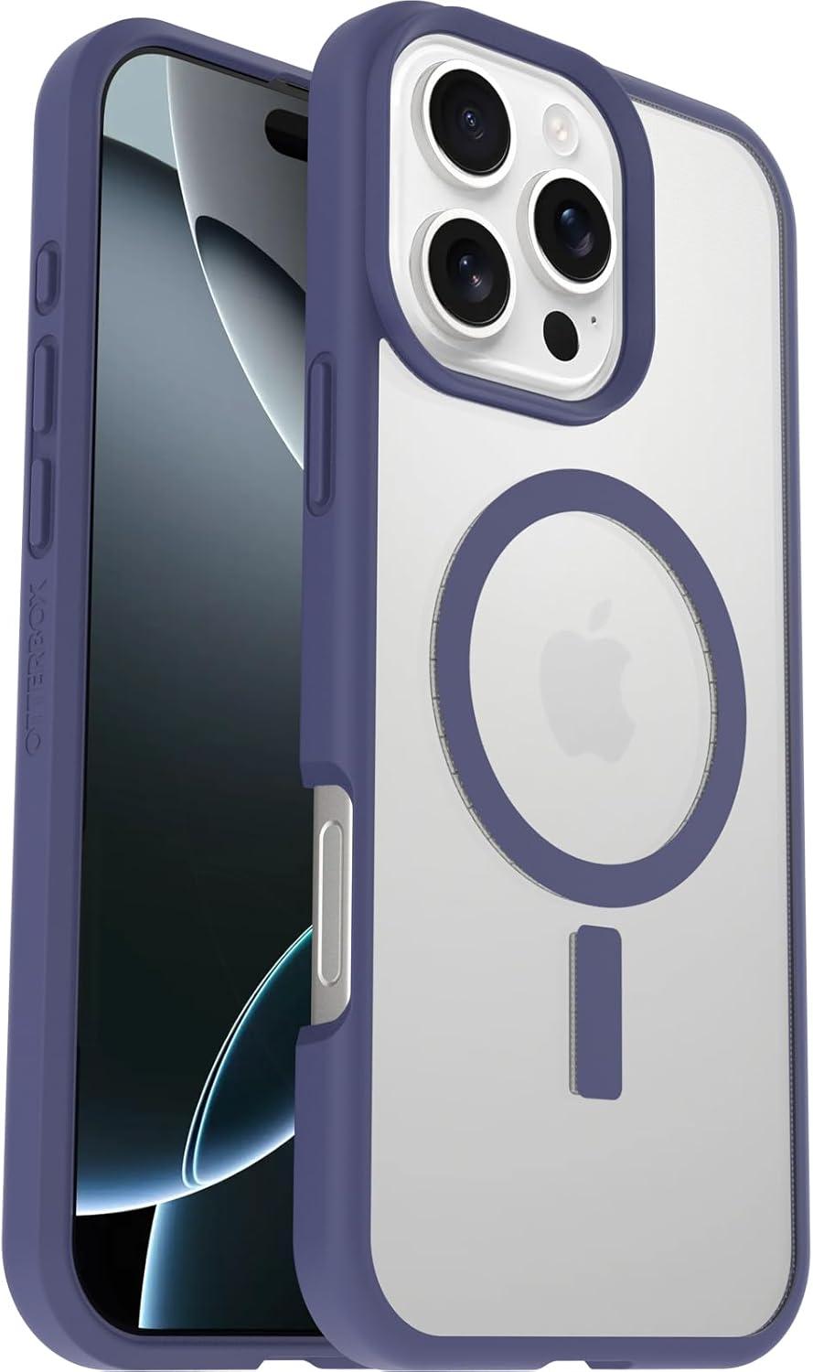 imageOtterBox iPhone 16 Pro React Series Case ClearDenver Dusk Purple
