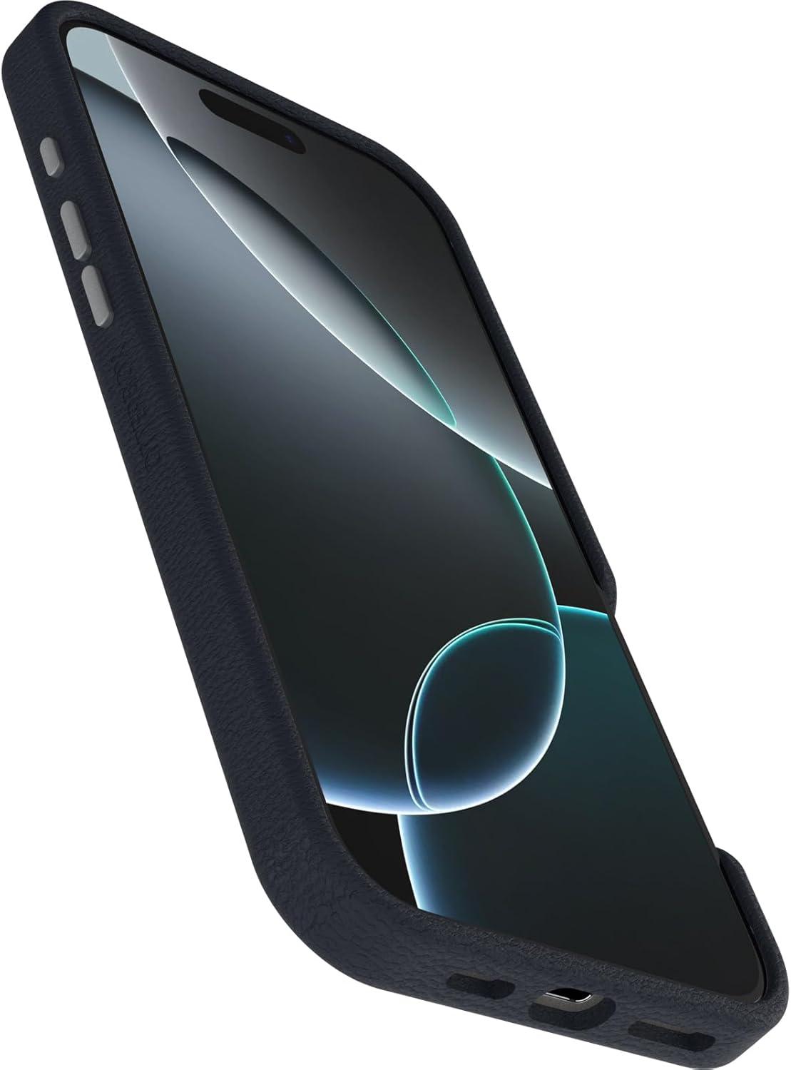 imageOtterBox iPhone 16 Pro Symmetry Series Cactus Leather for MagSafe Sagebrush GreenNew Blue Sentiment