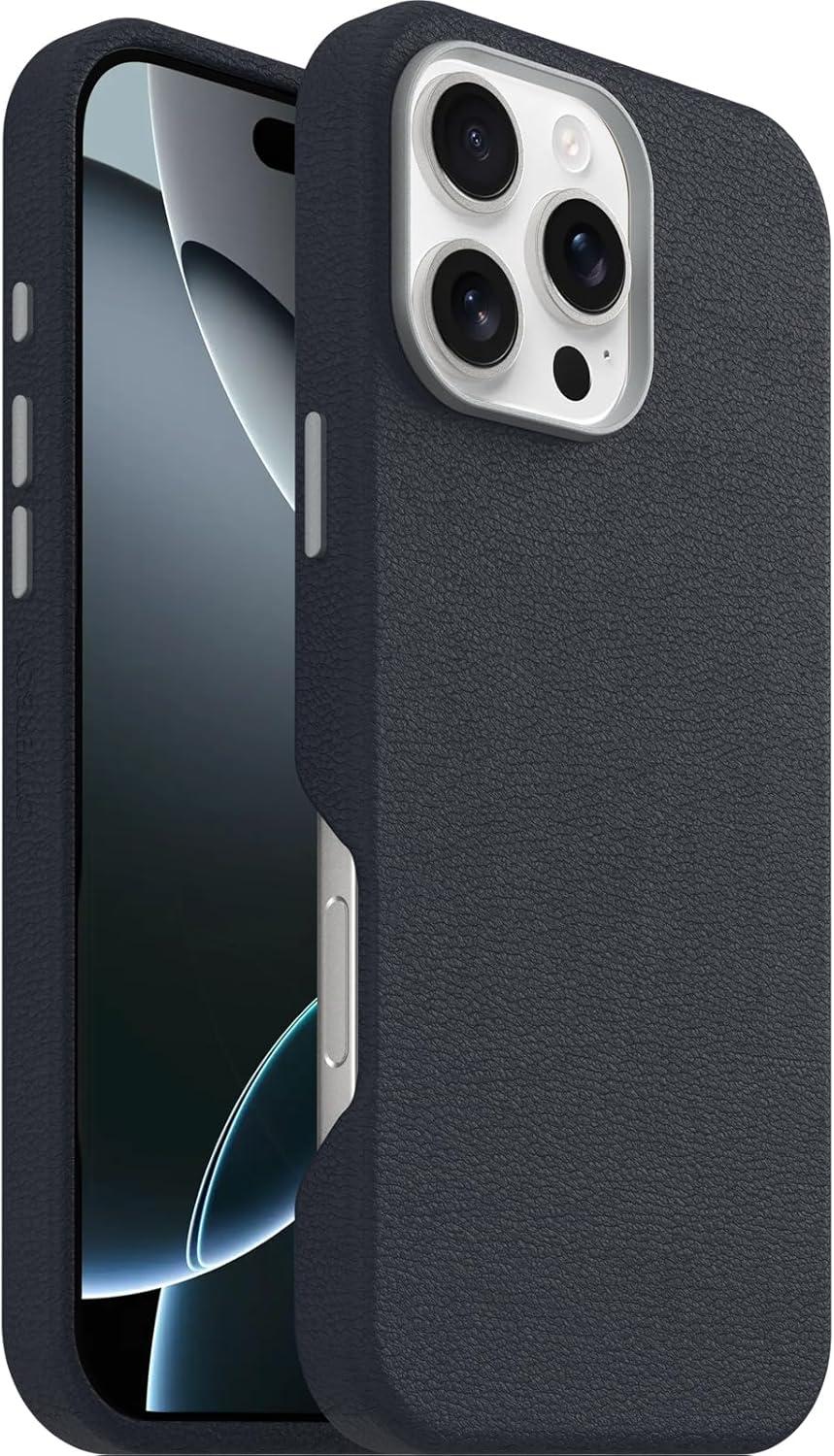 imageOtterBox iPhone 16 Pro Symmetry Series Cactus Leather for MagSafe Sagebrush GreenNew Blue Sentiment