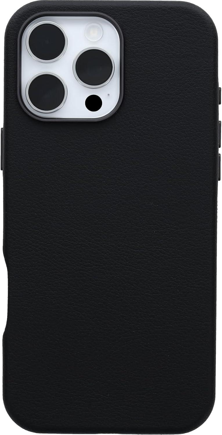 imageOtterBox iPhone 16 Pro Symmetry Series Cactus Leather for MagSafe Sagebrush GreenNoir Ash Black