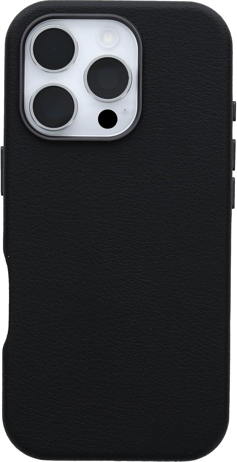 imageOtterBox iPhone 16 Pro Symmetry Series Cactus Leather for MagSafe Sagebrush GreenNoir Ash Black