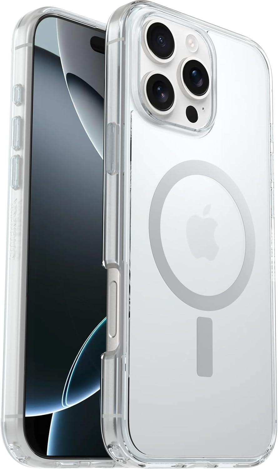 imageOtterBox iPhone 16 Pro Symmetry Series Clear Case Clear Ships in polybag Ideal for Business customersClear
