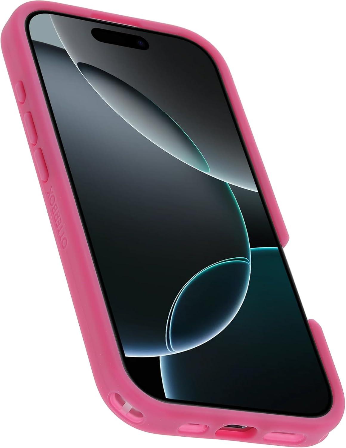 imageOtterBox iPhone 16 Pro Symmetry Series Soft Touch for MagSafe Foxberry Pink