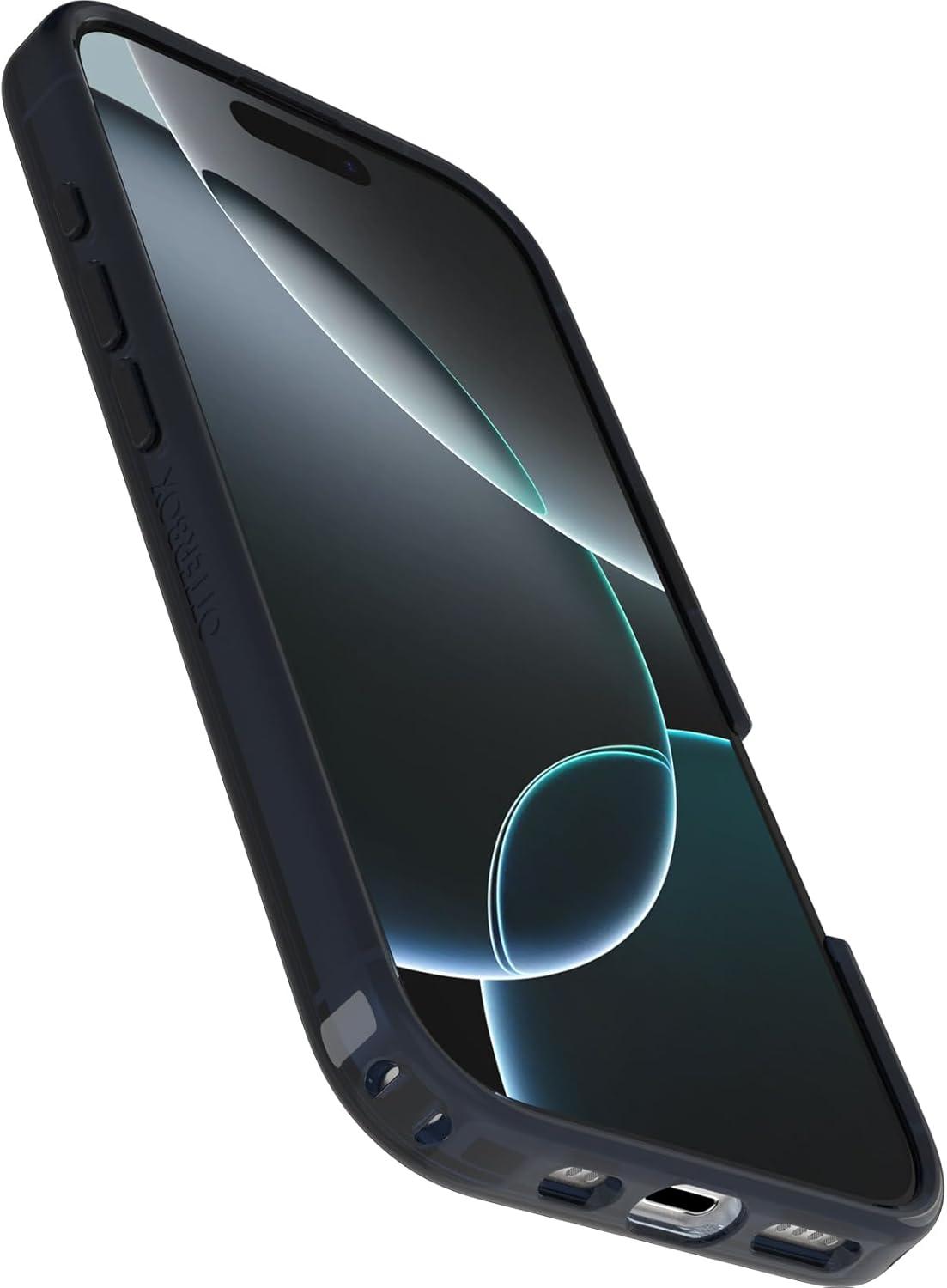 imageOtterBox iPhone 16 Symmetry Series Clear Case Baby Blue JeansNew Floral Romance Blue