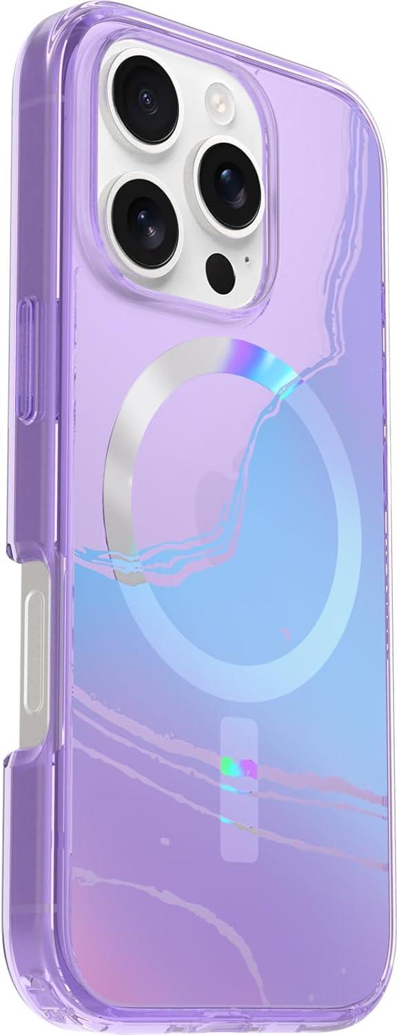 imageOtterBox iPhone 16 Symmetry Series Clear Case Baby Blue JeansNew Galactic Dreaming
