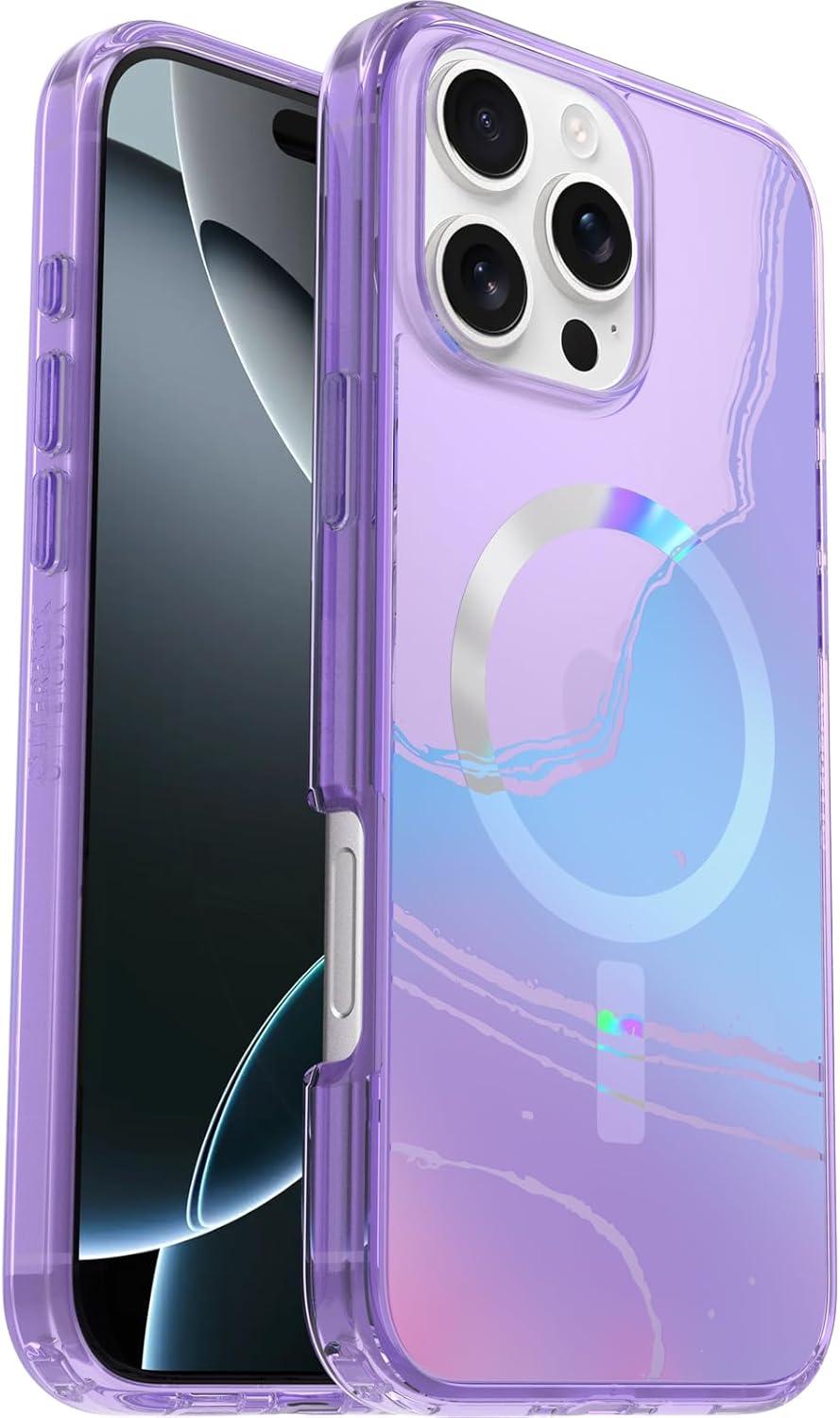 imageOtterBox iPhone 16 Symmetry Series Clear Case Baby Blue JeansNew Galactic Dreaming