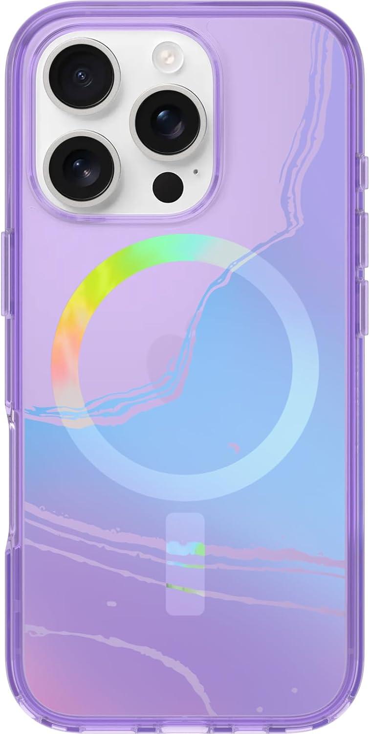 imageOtterBox iPhone 16 Symmetry Series Clear Case Baby Blue JeansNew Galactic Dreaming