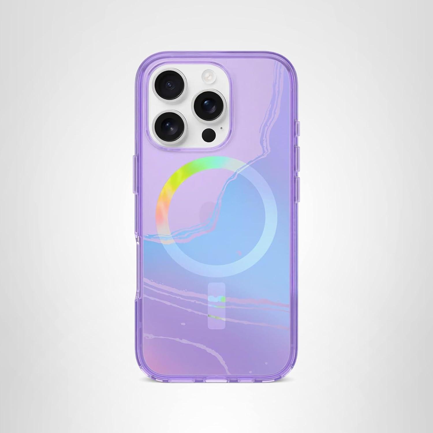 imageOtterBox iPhone 16 Symmetry Series Clear Case Baby Blue JeansNew Galactic Dreaming