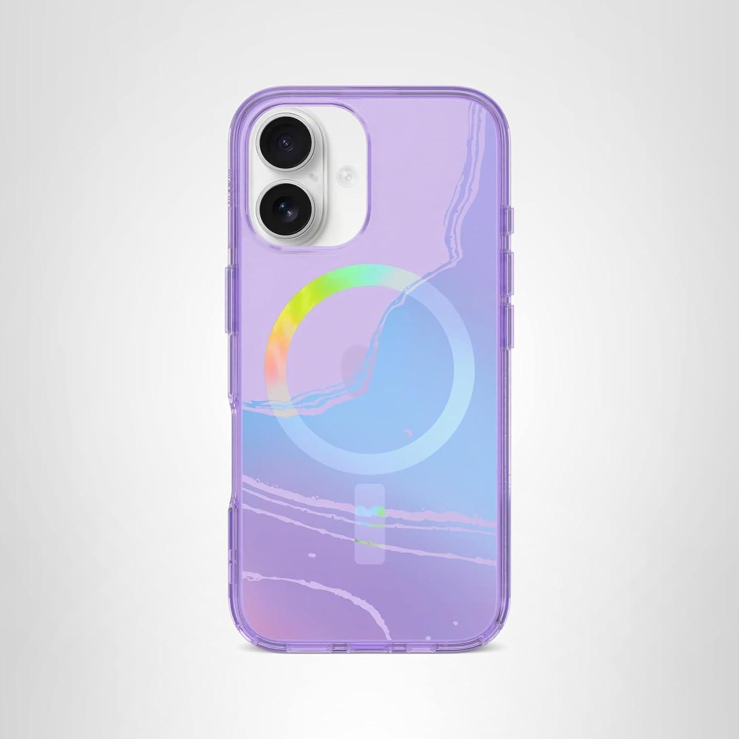 imageOtterBox iPhone 16 Symmetry Series Clear Case Baby Blue JeansNew Galactic Dreaming