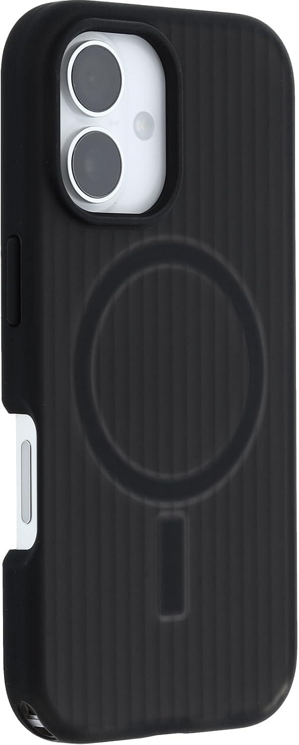 imageOtterBox iPhone 16 Symmetry Series Soft Touch for MagSafe Dark Echo