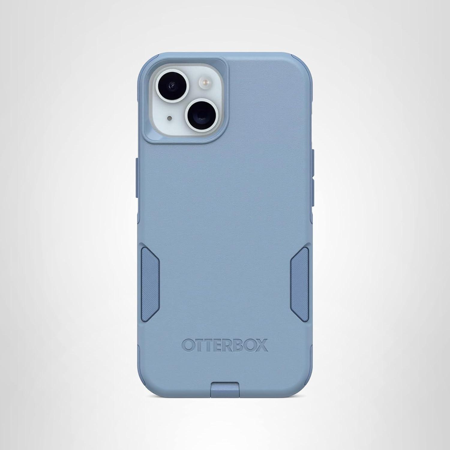 imageOtterBox iPhone 16e 15 14 ampamp 13 Commuter Series Case GET Your Greens Slim ampamp Tough PocketFriendly with Port ProtectionBlue