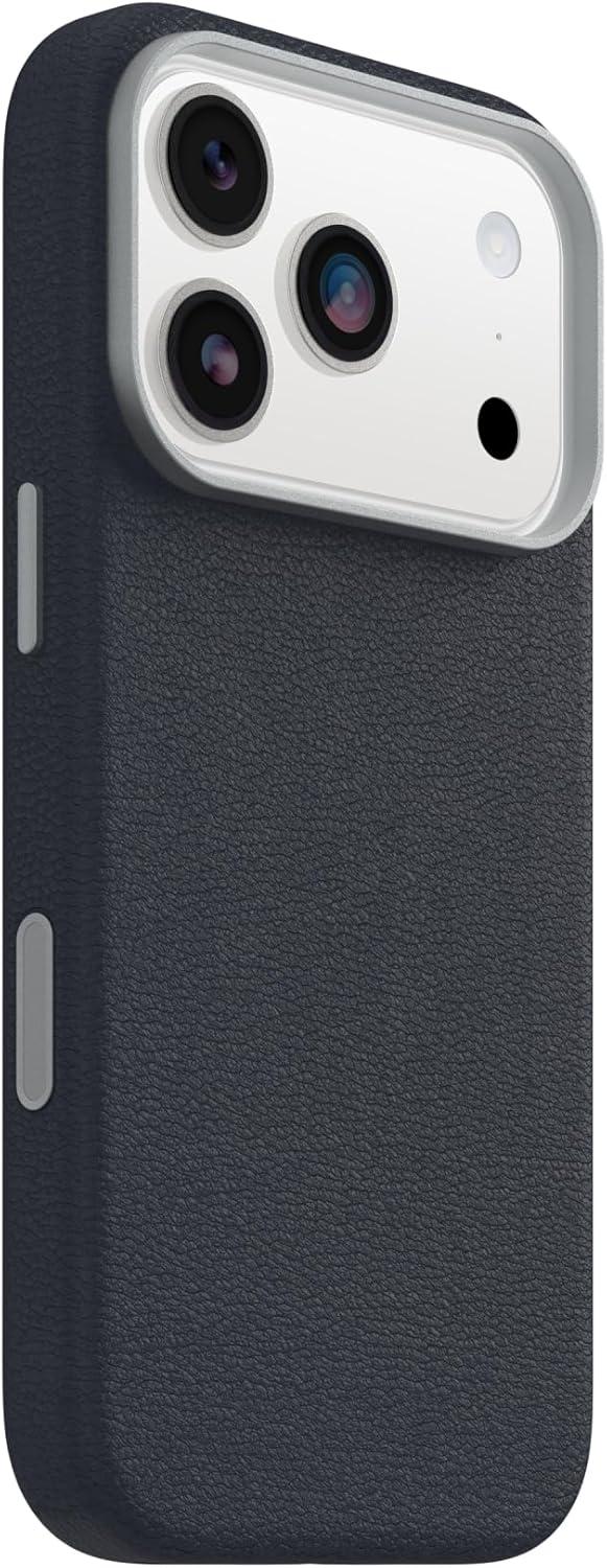 imageOtterBox iPhone 17 Pro Max Symmetry Series Cactus Leather Case Blue Sentiment Slim Premium Protective iPhone CaseBlue Sentiment