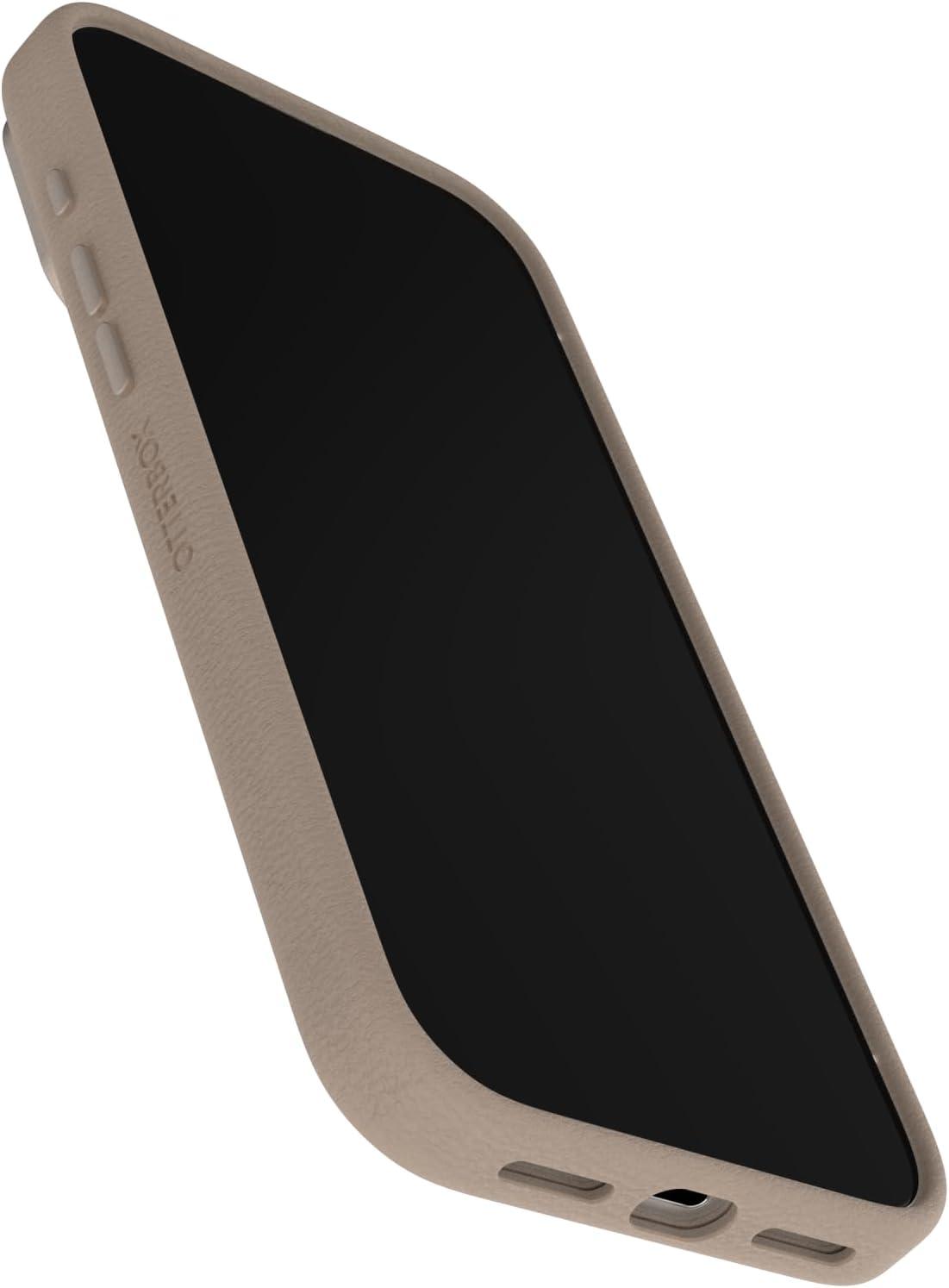 imageOtterBox iPhone 17 Pro Max Symmetry Series Cactus Leather Case Blue Sentiment Slim Premium Protective iPhone CaseCactus Garden Grey