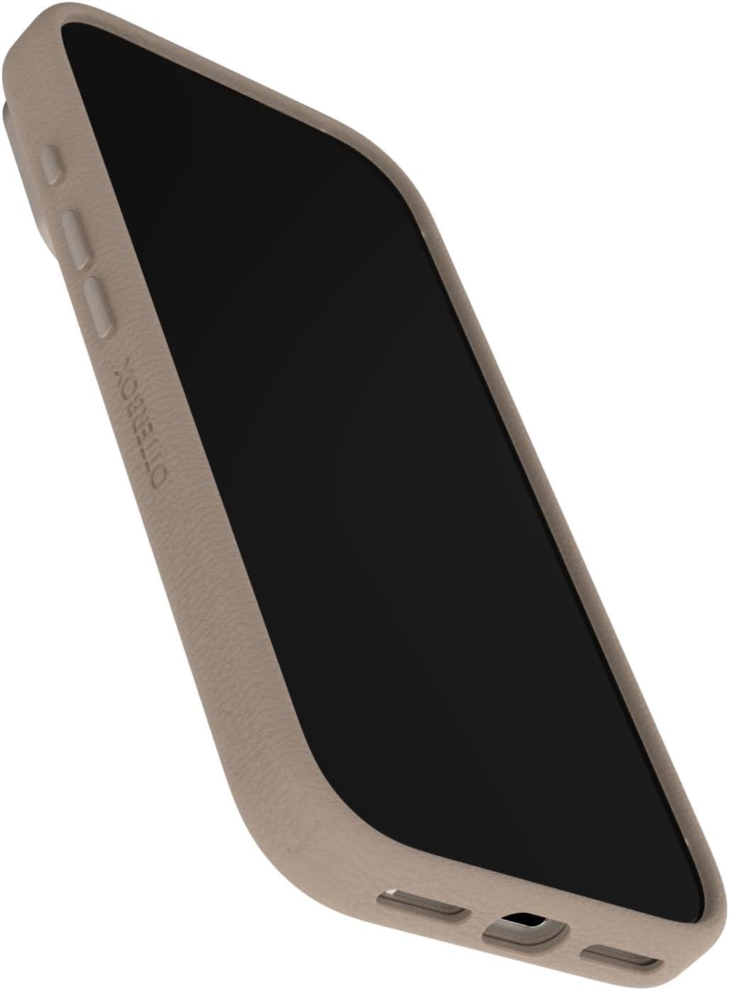 imageOtterBox iPhone 17 Pro Max Symmetry Series Cactus Leather Case Blue Sentiment Slim Premium Protective iPhone CaseCactus Garden Grey