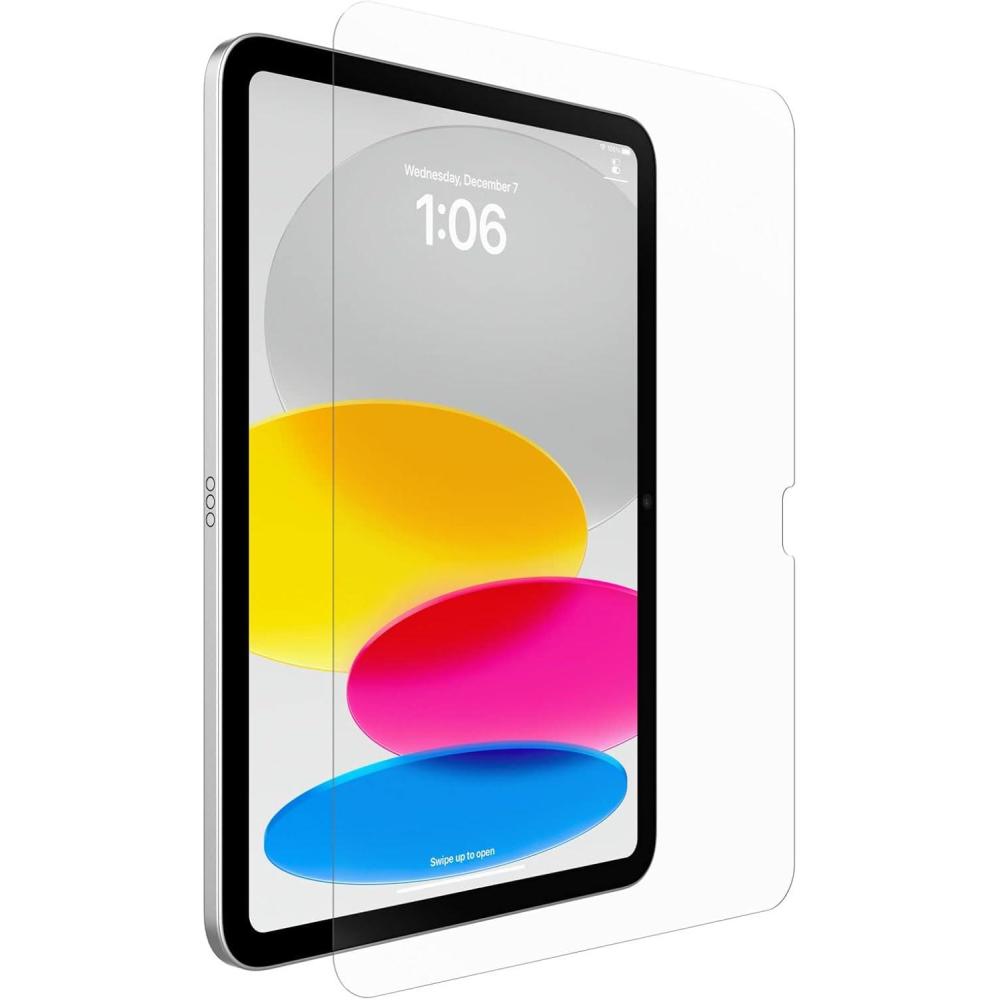 imageOtterBox Alpha Glass Screen Protector for iPad 10th Gen ONLY Flawless Touch Response Fingerprint Resistant Easy Installation NonRetail PackagingClear
