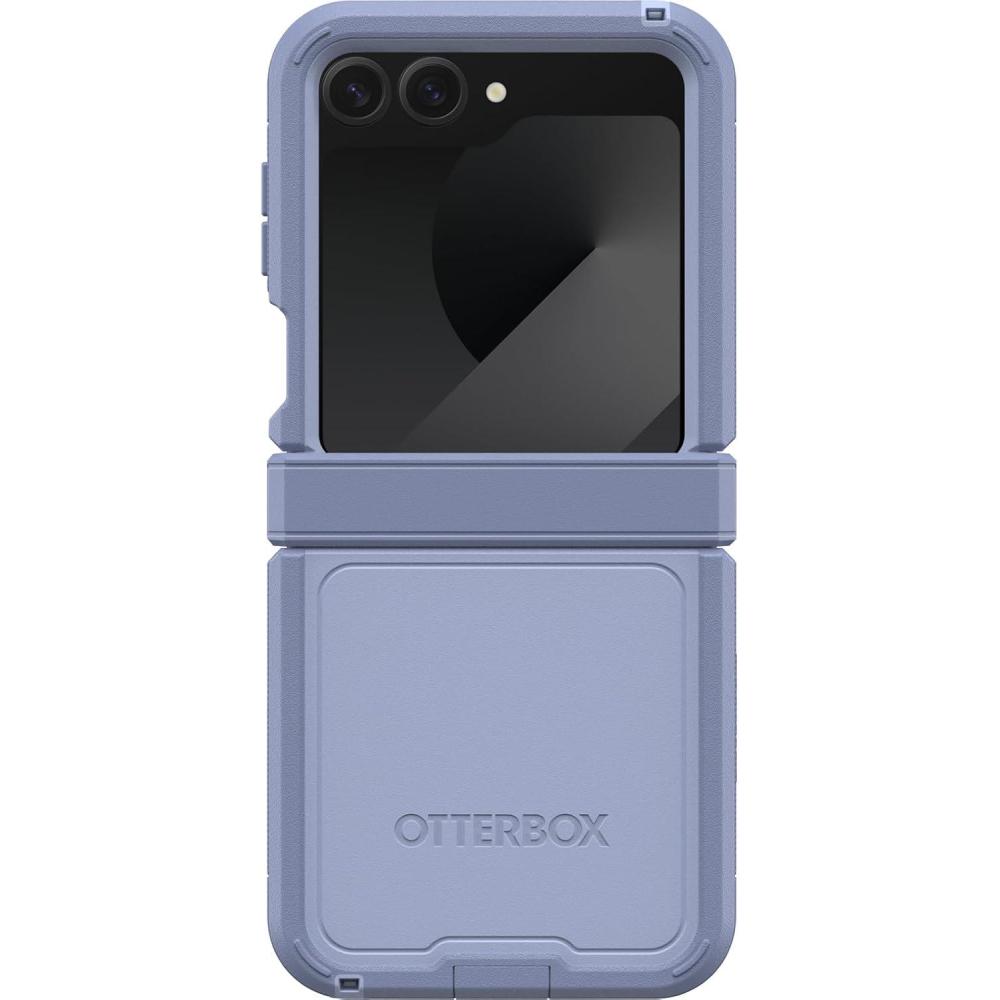 imageOtterBox Galaxy Z Flip6 Defender Series XT Case  Black screenless screenless Rugged Hinge Protection Lanyard Attachment PowerShare and Wireless Charging CompatibleBlue