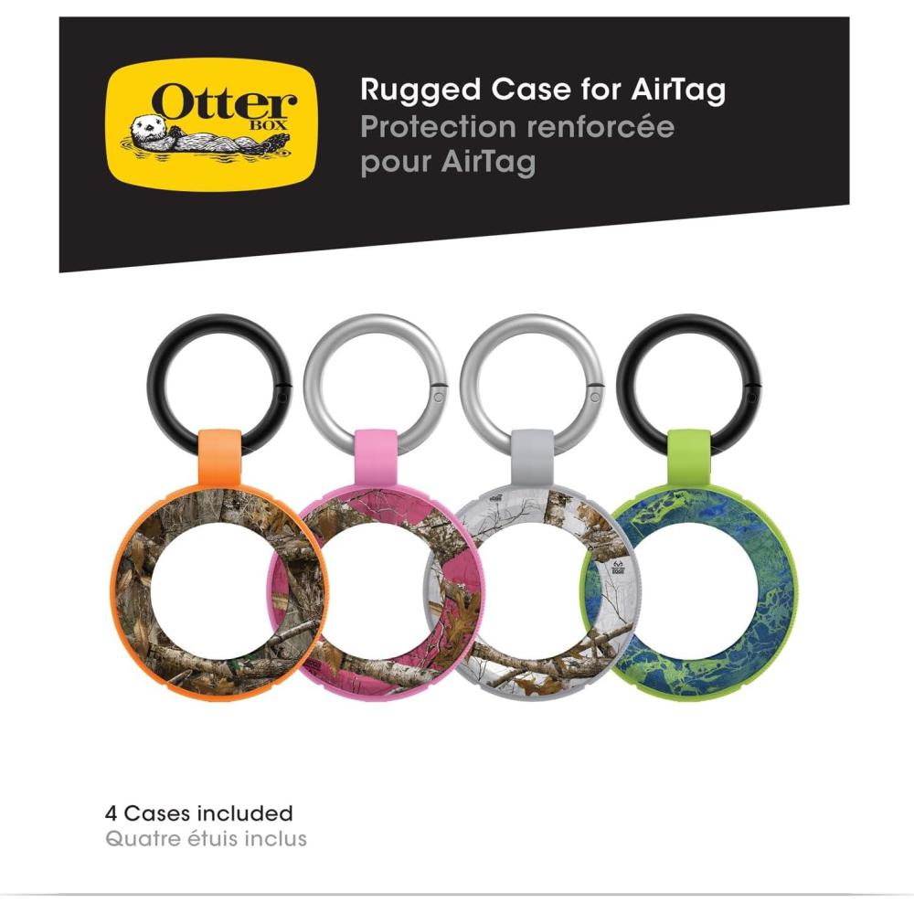imageOtterBox Rugged Tracker 4 Pack for Apple AirTag