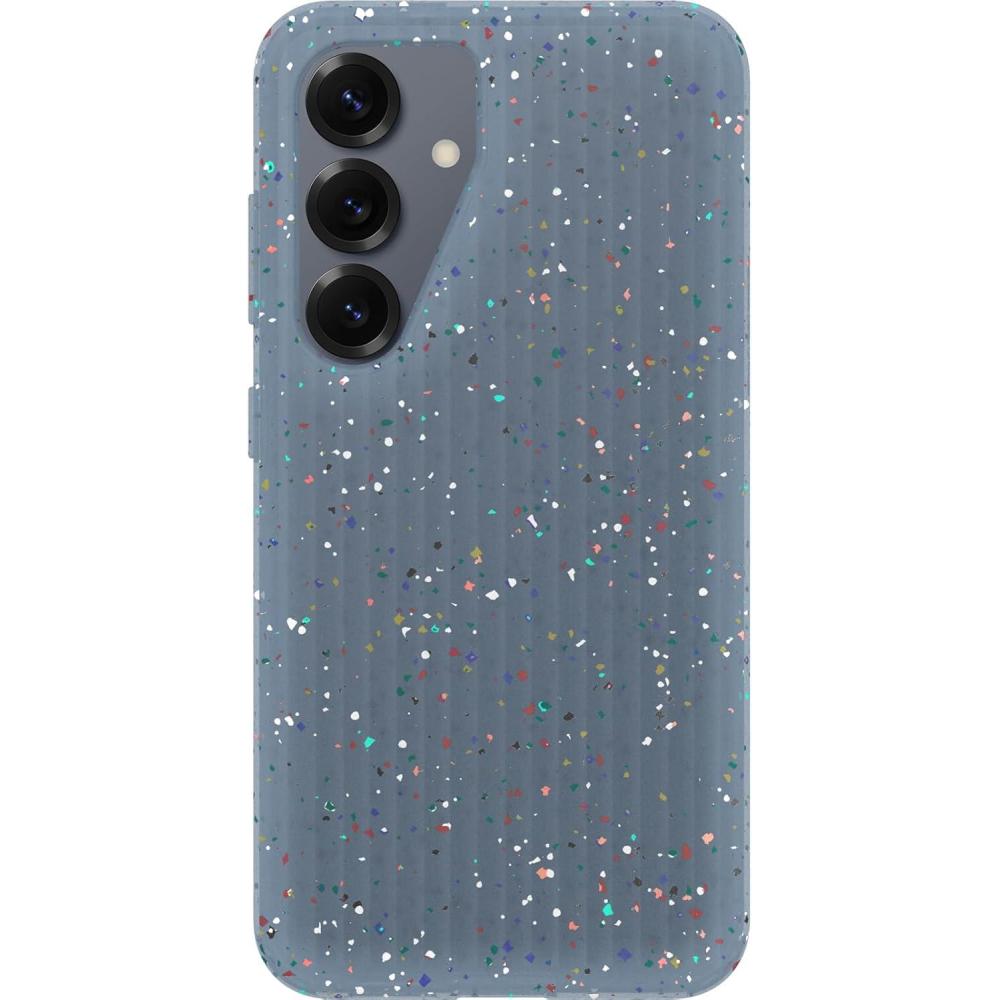 imageOtterBox Samsung Galaxy S25 Symmetry Series Soft Touch Case Denver Dusk PurpleIcy Mist Blue