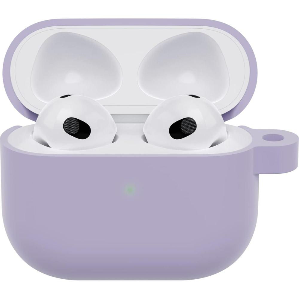 imageOtterBox Soft Touch Case for Apple AirPods 3rd Gen  Black Taffy BlackLavender