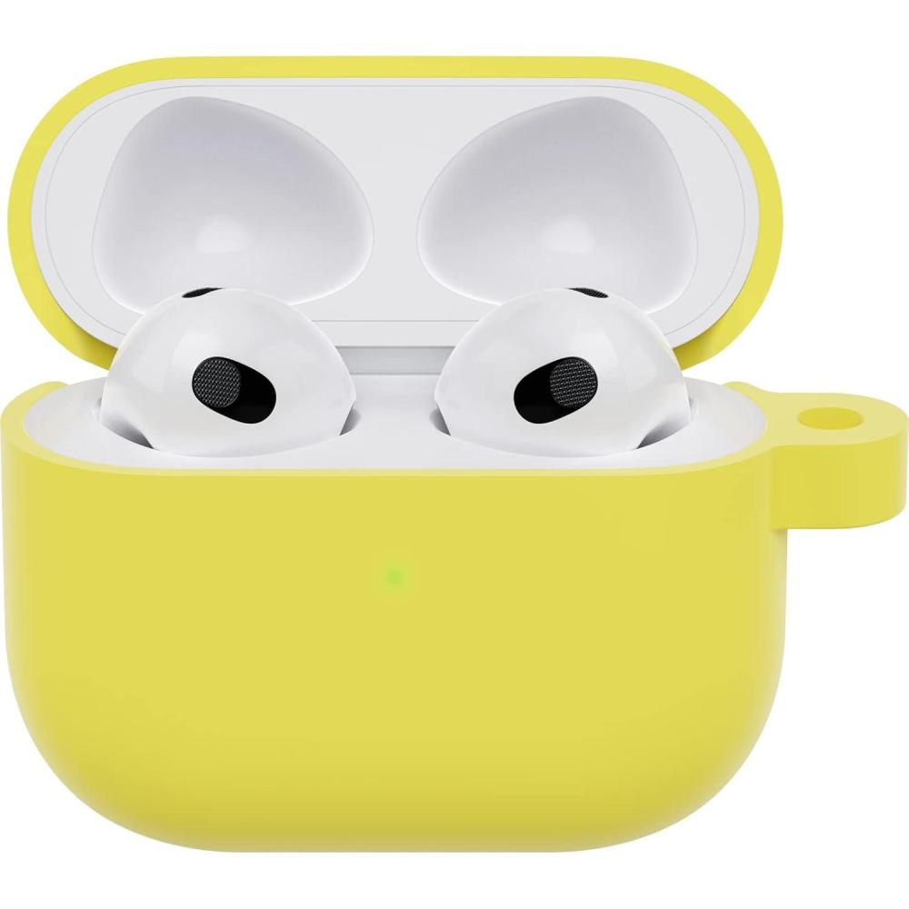 imageOtterBox Soft Touch Case for Apple AirPods 3rd Gen Black Taffy BlackYellow