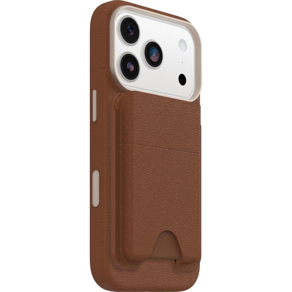 imageOtterBox Symmetry Series Cactus Leather Wallet Case Sold Separately  Blue SentimentNew Desert Saddle Brown