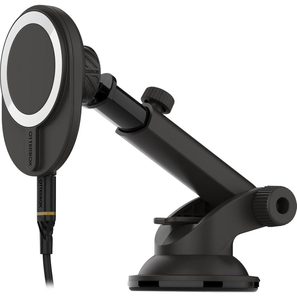 imageOtterBox Wireless Charger Dash ampamp Windshield Mount 20 for MagSafe  Black