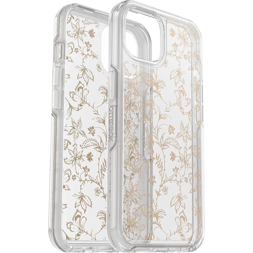 imageOtterBox iPhone 13 ONLY Symmetry Series Case Black UltraSleek Wireless Charging Compatible Raised Edges Protect Camera ampamp ScreenWallflower