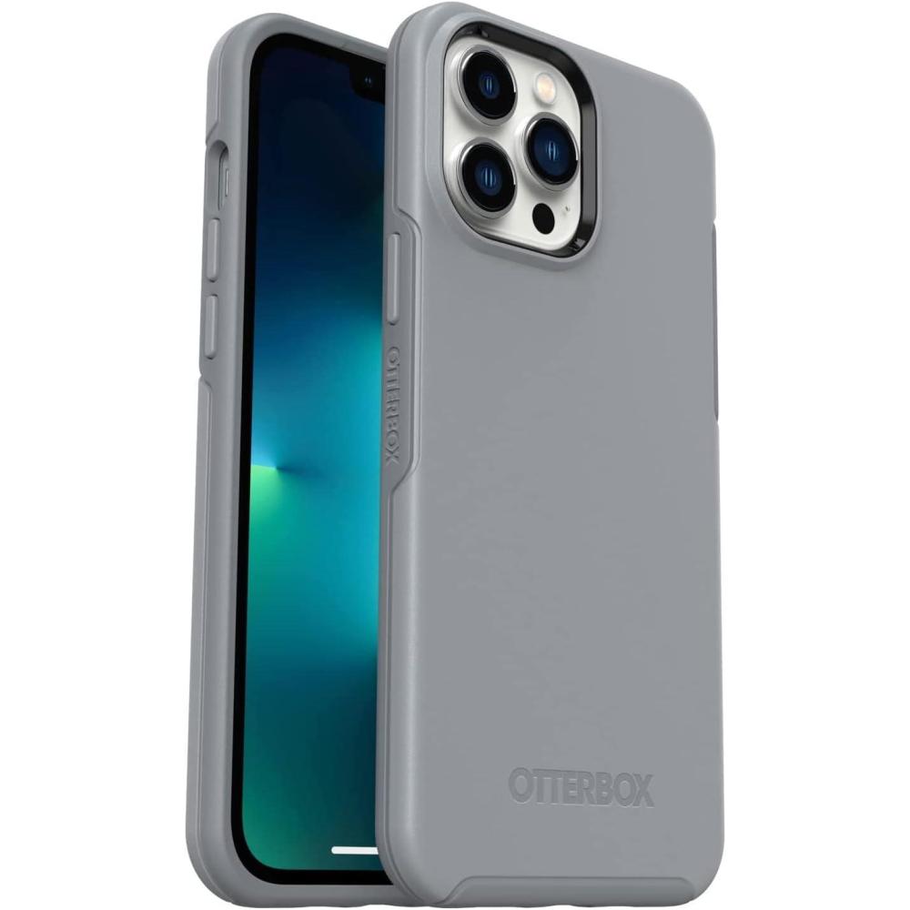 imageOtterBox iPhone 13 Pro Max ampamp iPhone 12 Pro Max Symmetry Series Case  Rest Purple UltraSleek Wireless Charging Compatible Raised Edges Protect Camera ampamp ScreenGrey