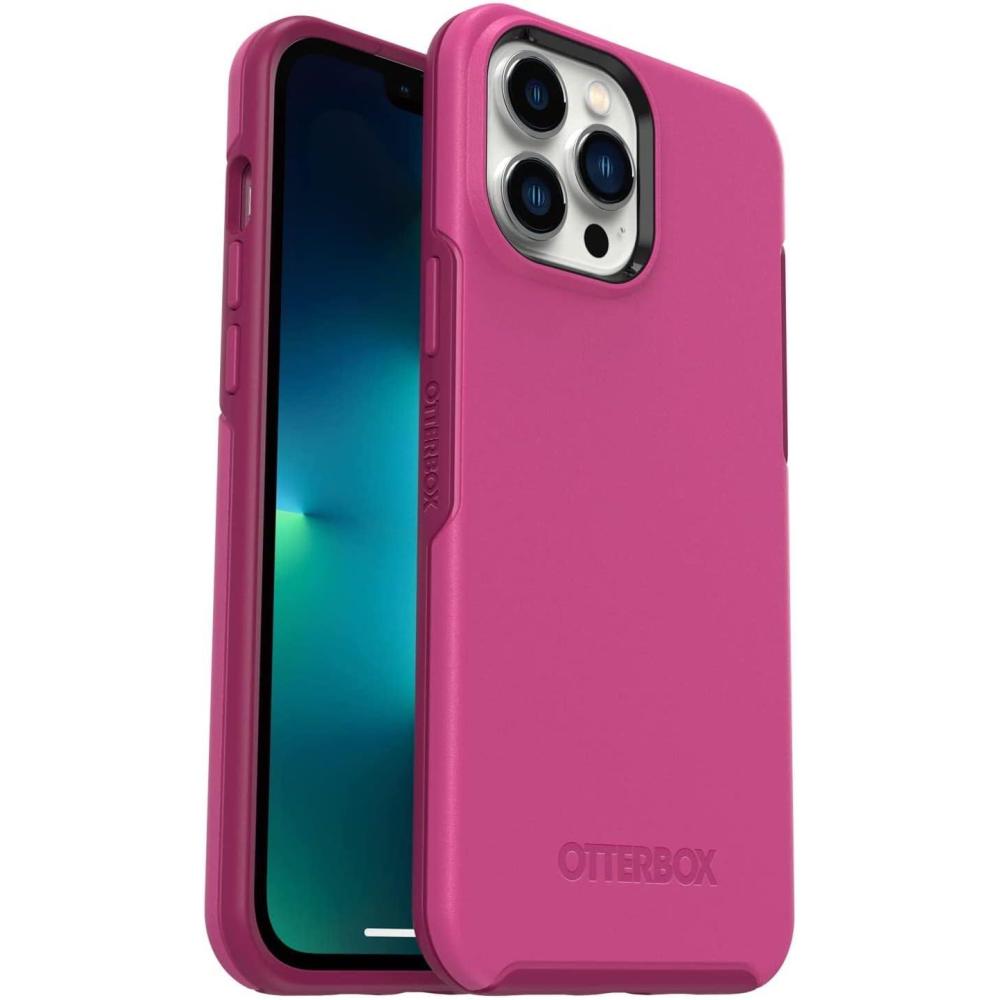 imageOtterBox iPhone 13 Pro Max ampamp iPhone 12 Pro Max Symmetry Series Case  Rest Purple UltraSleek Wireless Charging Compatible Raised Edges Protect Camera ampamp ScreenPink