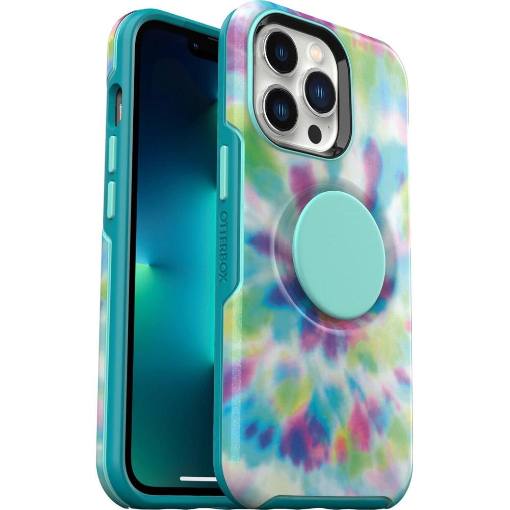 imageOtterBox iPhone 13 Pro Otter  Pop Symmetry Series Case  DIGITONE Graphic Integrated PopSockets PopGrip Slim PocketFriendly Raised Edges Protect Camera ampamp ScreenDaytrip