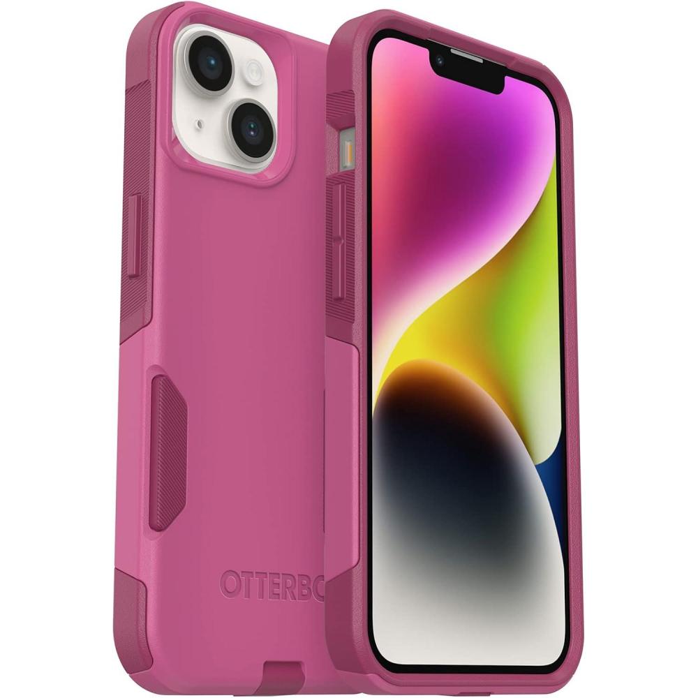 imageOtterBox iPhone 14 ampamp iPhone 13 Commuter Series Case  BLACK  slim ampamp tough pocketfriendly with port protectionPink